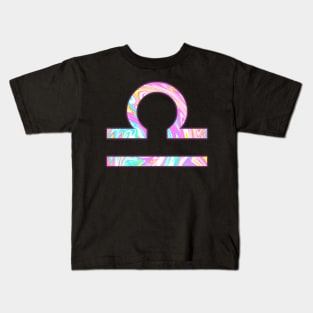 PSYCHEDELIC LIBRA Kids T-Shirt